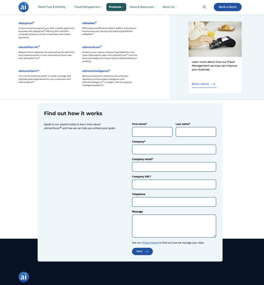 ai corporation contact form